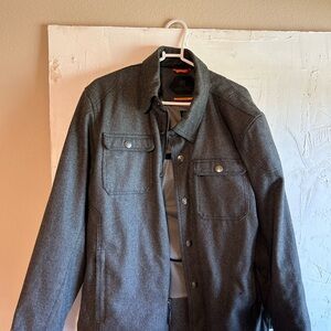 Men's Gray Armored Motorcycle Jacket
